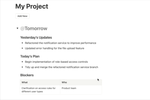 Tomorrow's update ready within minutes